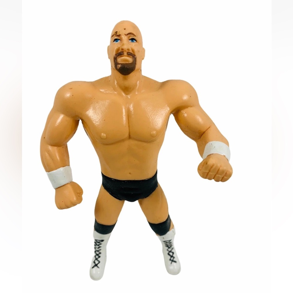 WWF WWE Just Toys Bend-Ems STONE COLD STEVE AUSTIN Series 5 Action Figure 1997